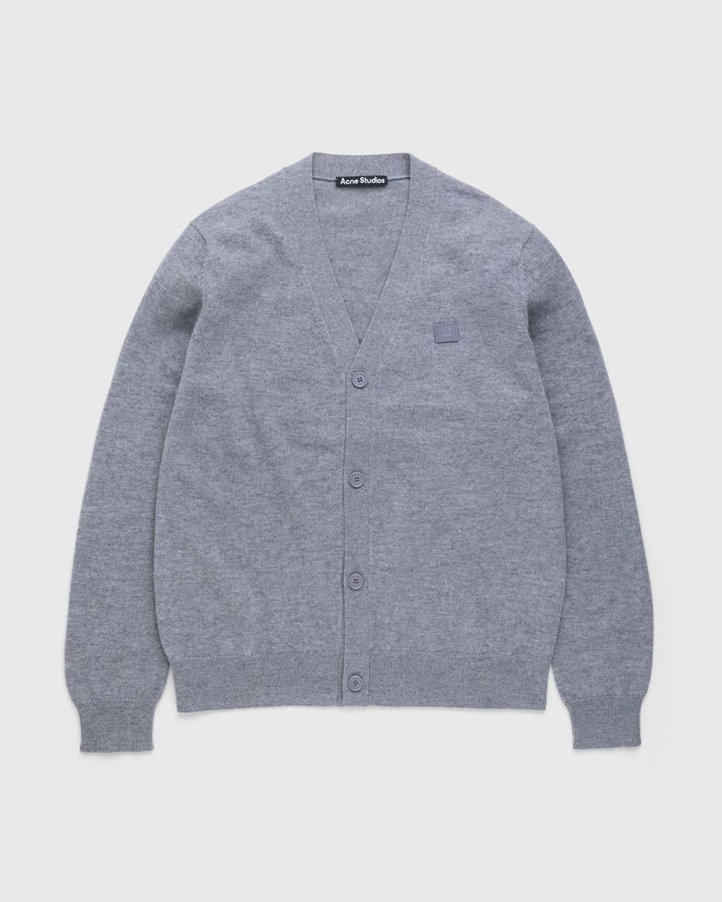 Acne Studios – Knit Wool Cardigan Grey