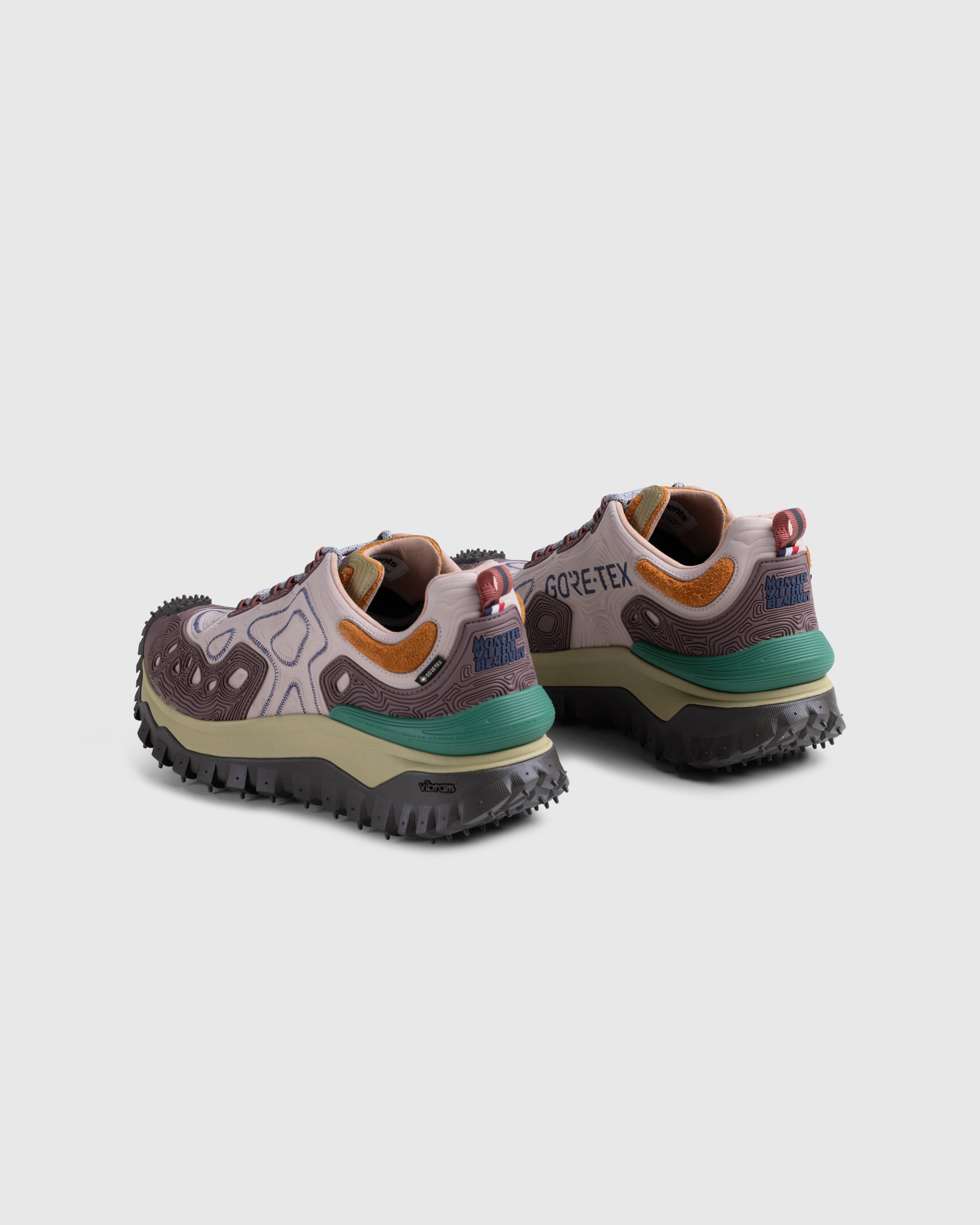 Moncler x Salehe Bembury – Trailgrip Grain Sneakers Pink - Sneakers - Pink - Image 4