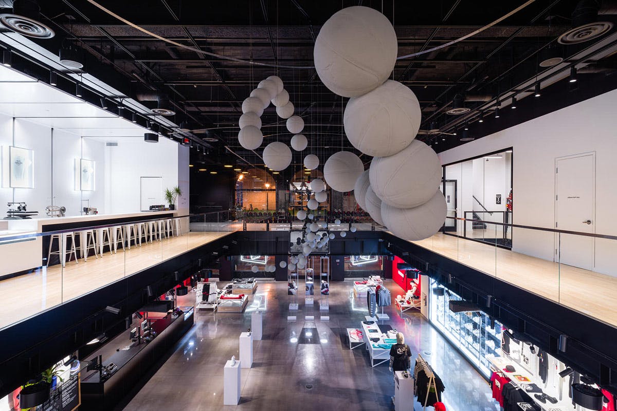 jordan brand downtown la retail store Nike los angeles
