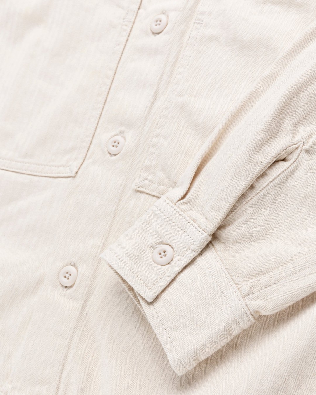 Carhartt WIP – Charter Shirt Natural - Shirts - Beige - Image 4
