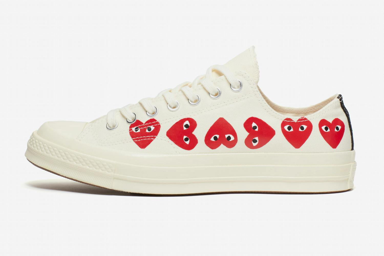 Amorous Perth Blackborough Permeability CdG PLAY x Converse Chuck Taylor All Star 70 "Multi Heart": Where to Cop