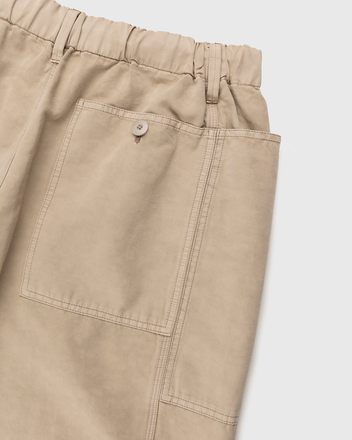 Lemaire – Fatigue Pants Natural Beige - Pants - Beige - Image 3