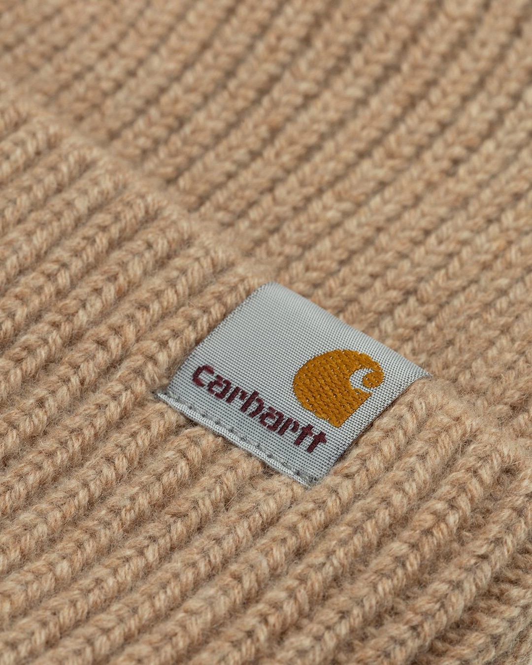 Carhartt WIP – Gabe Beanie Dusty Hamilton Brown - Hats - Brown - Image 3