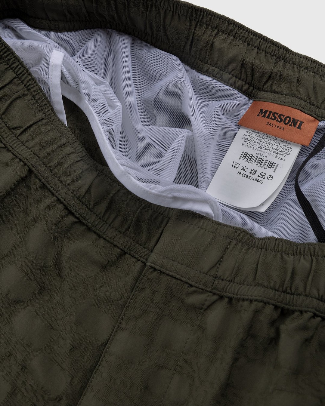 Missoni – Logo Swim Trunks Green - Shorts - Green - Image 6