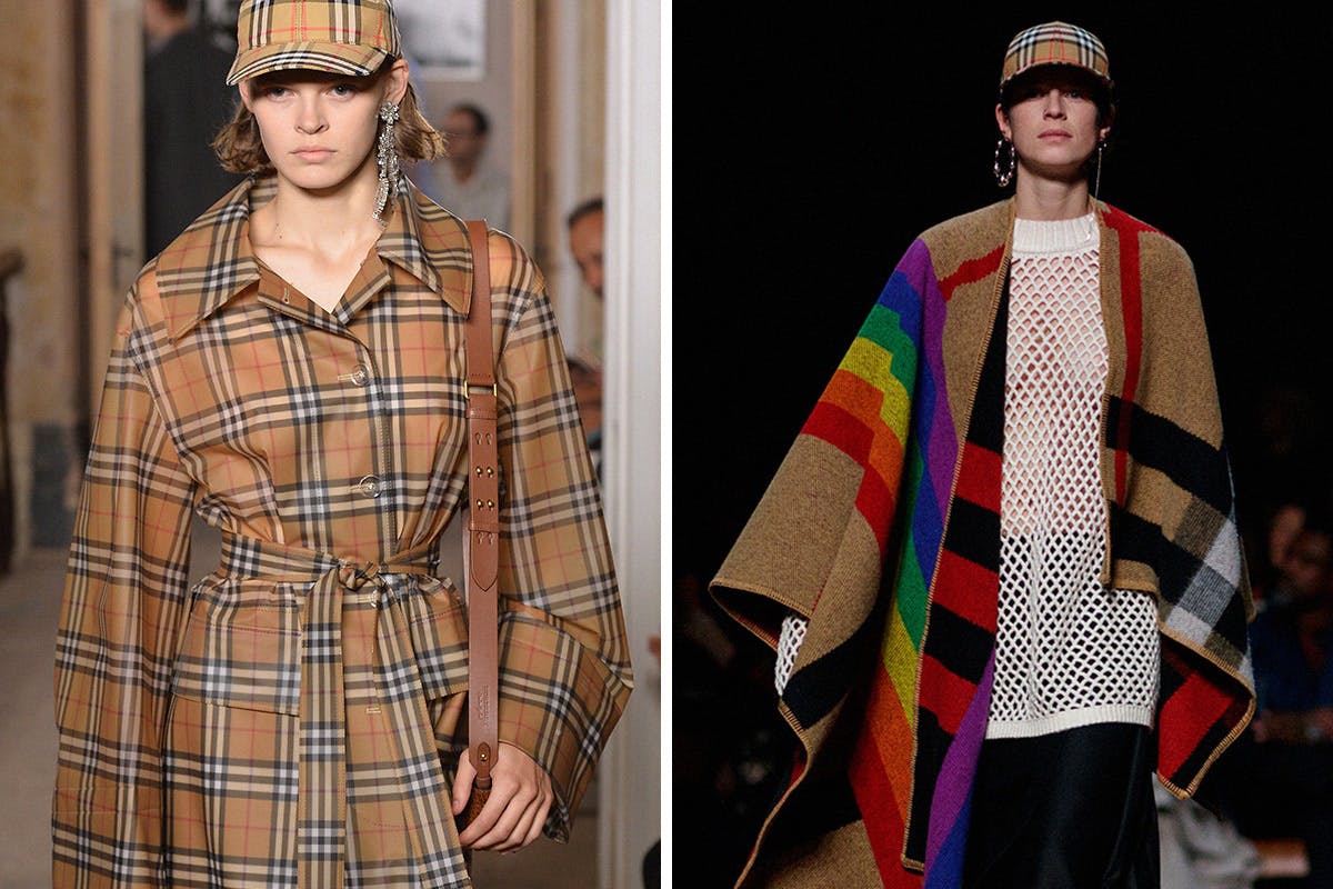 opmerking Mooi Leidingen Burberry's Problematic Nova Check Print: Here's a Bref History
