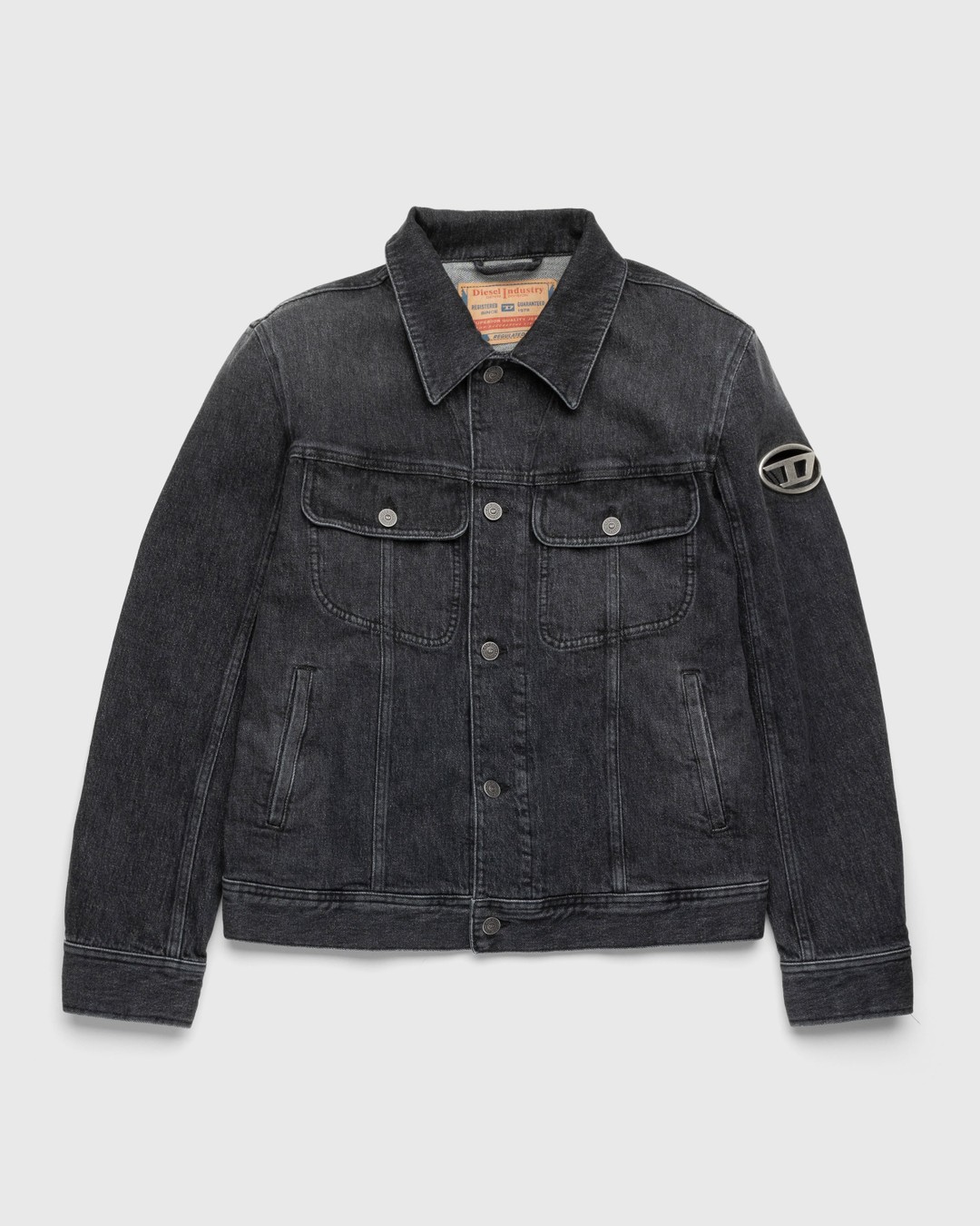 Diesel – D-Barcy Trucker Jacket - Outerwear - Blue - Image 1