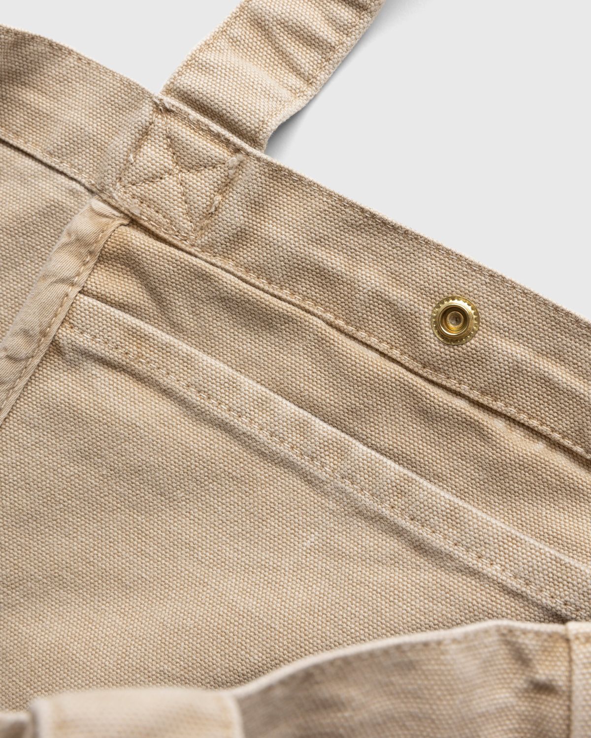 Carhartt WIP – Small Bayfield Tote Dusty Hamilton Brown Faded - Bags - Brown - Image 5