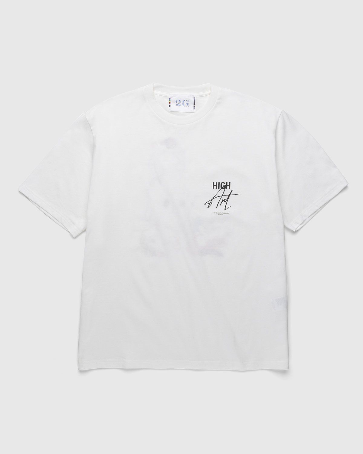 Nanzuka x Roby x Highsnobiety – Graphic T-Shirt White - Tops - White - Image 2