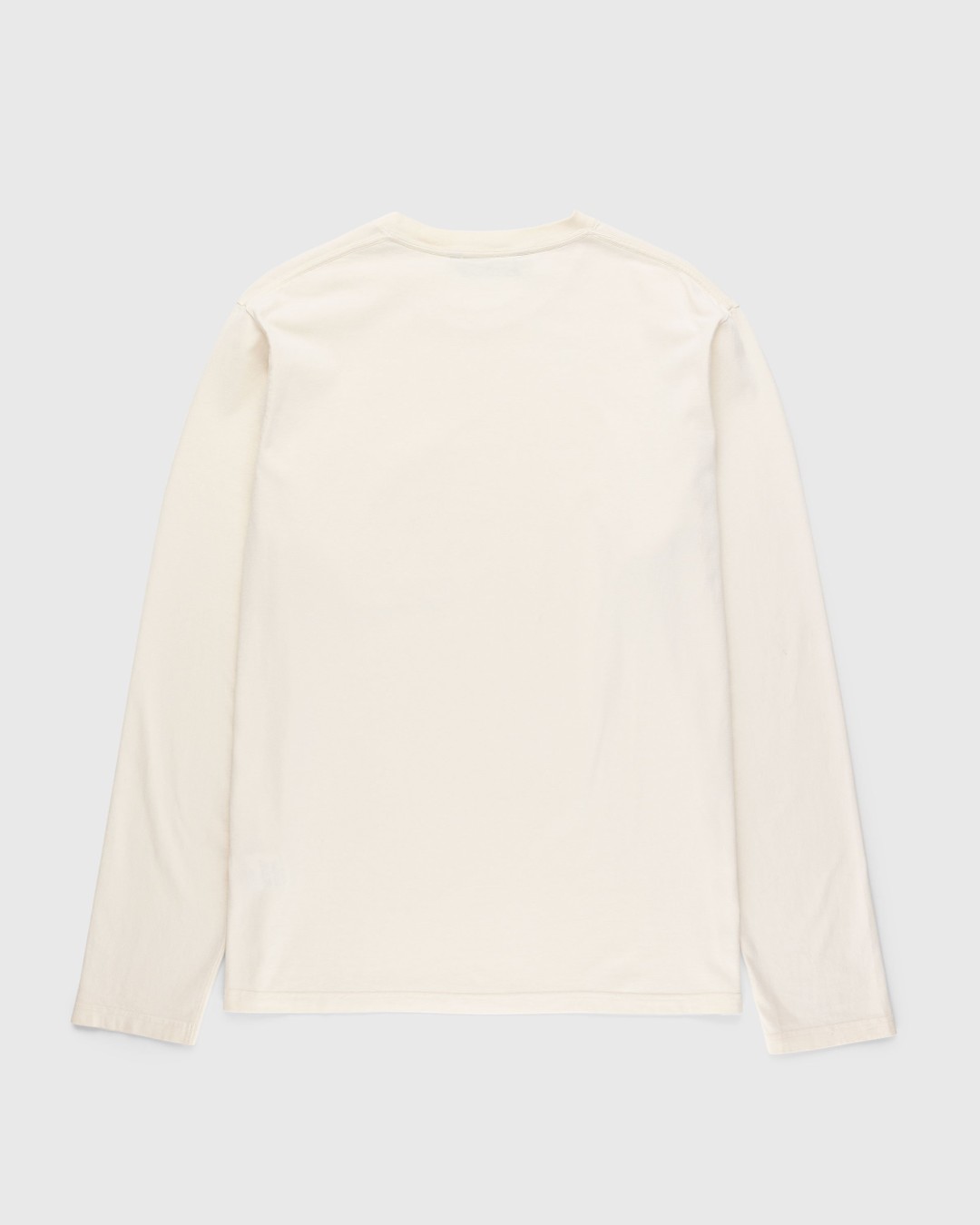 Highsnobiety HS05 – Pigment Dyed Boxy Long Sleeves Jersey Natural - Longsleeves - Beige - Image 2