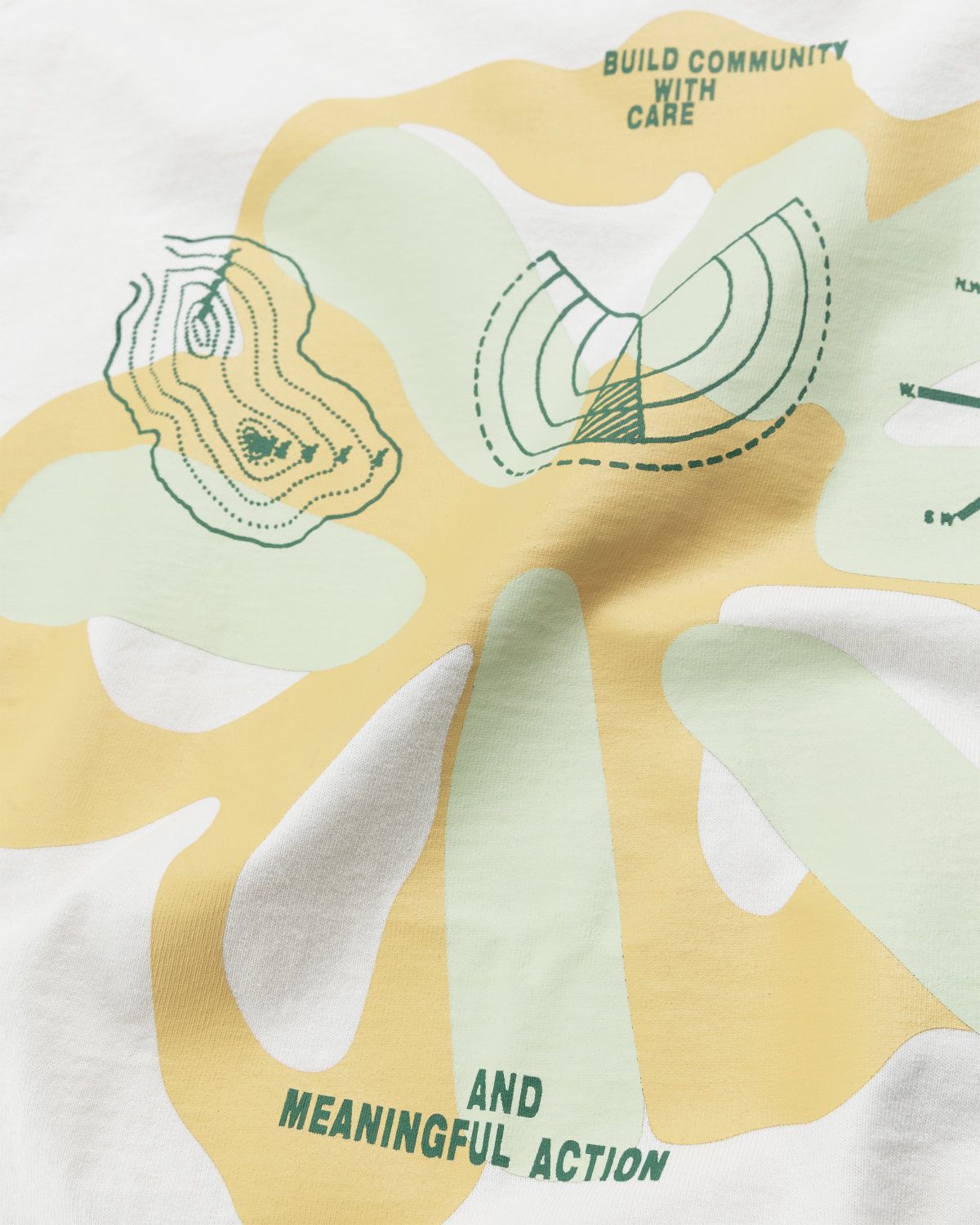 Highsnobiety – Upcycled Eggshell Jersey - T-Shirts - Beige - Image 4