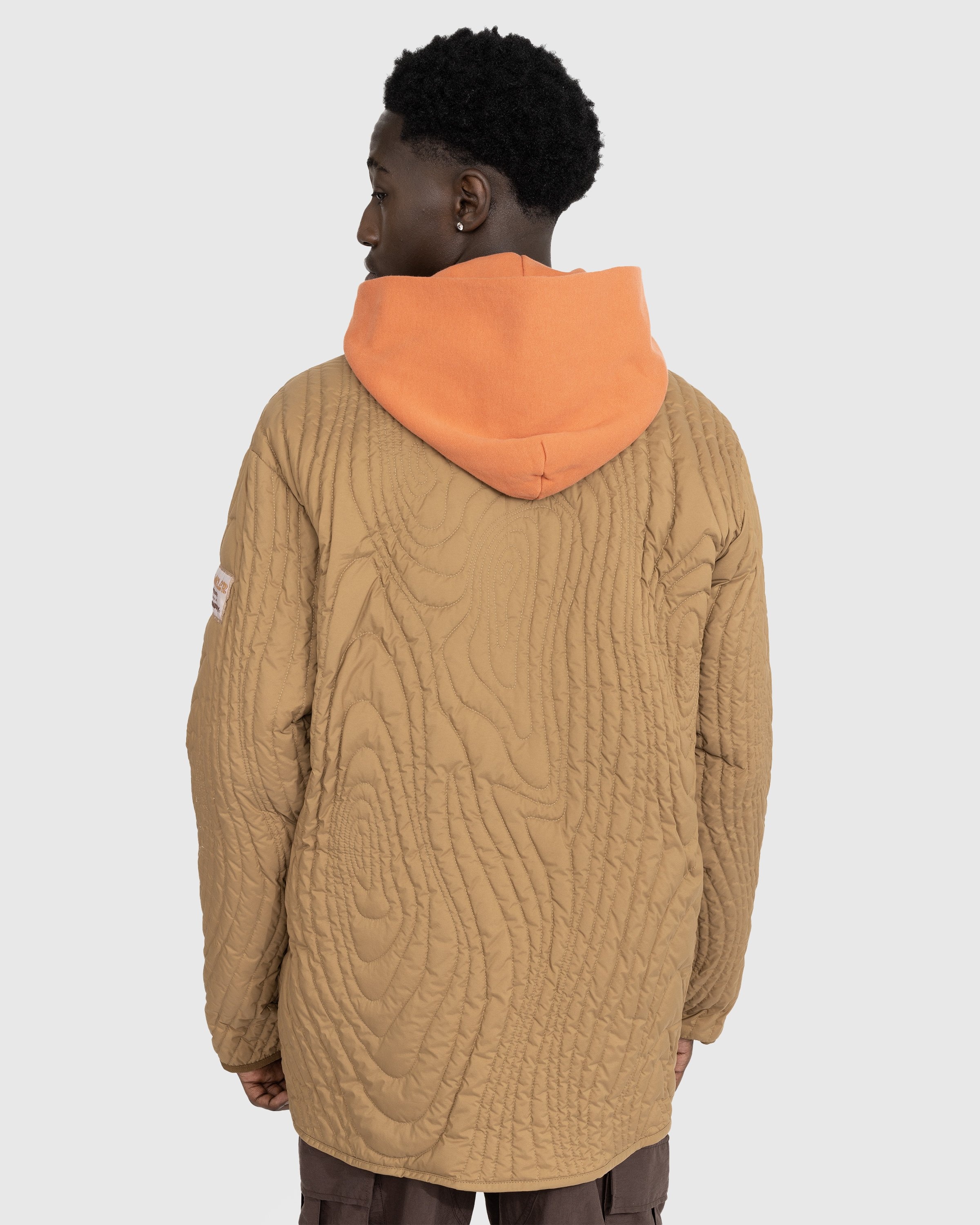 Moncler x Salehe Bembury Harter Heighway Down Jacket Brown