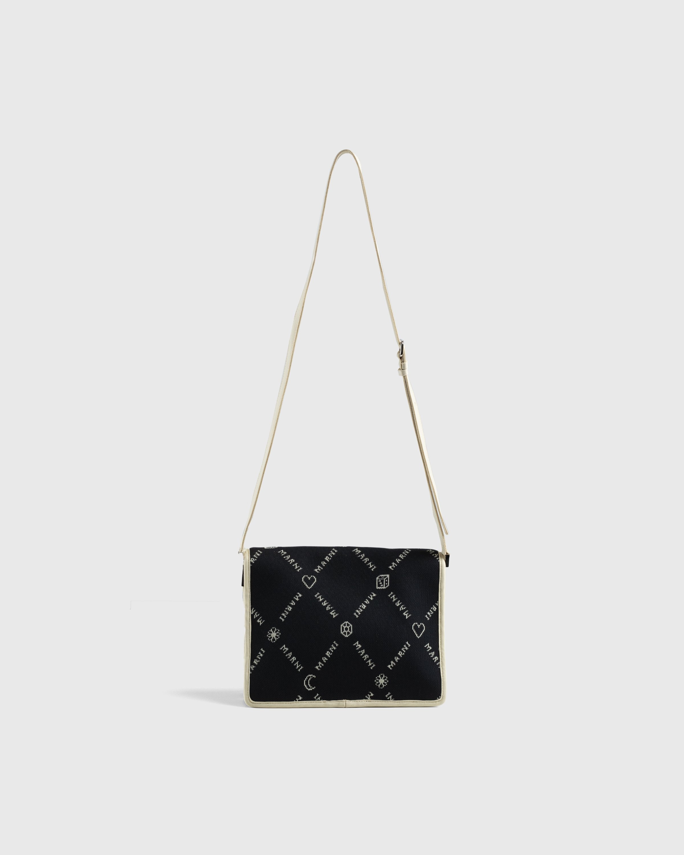 BLACK MARNI SOFT MINI TRUNK BAG (23ASBMP0075Y0P2644_Z509T)