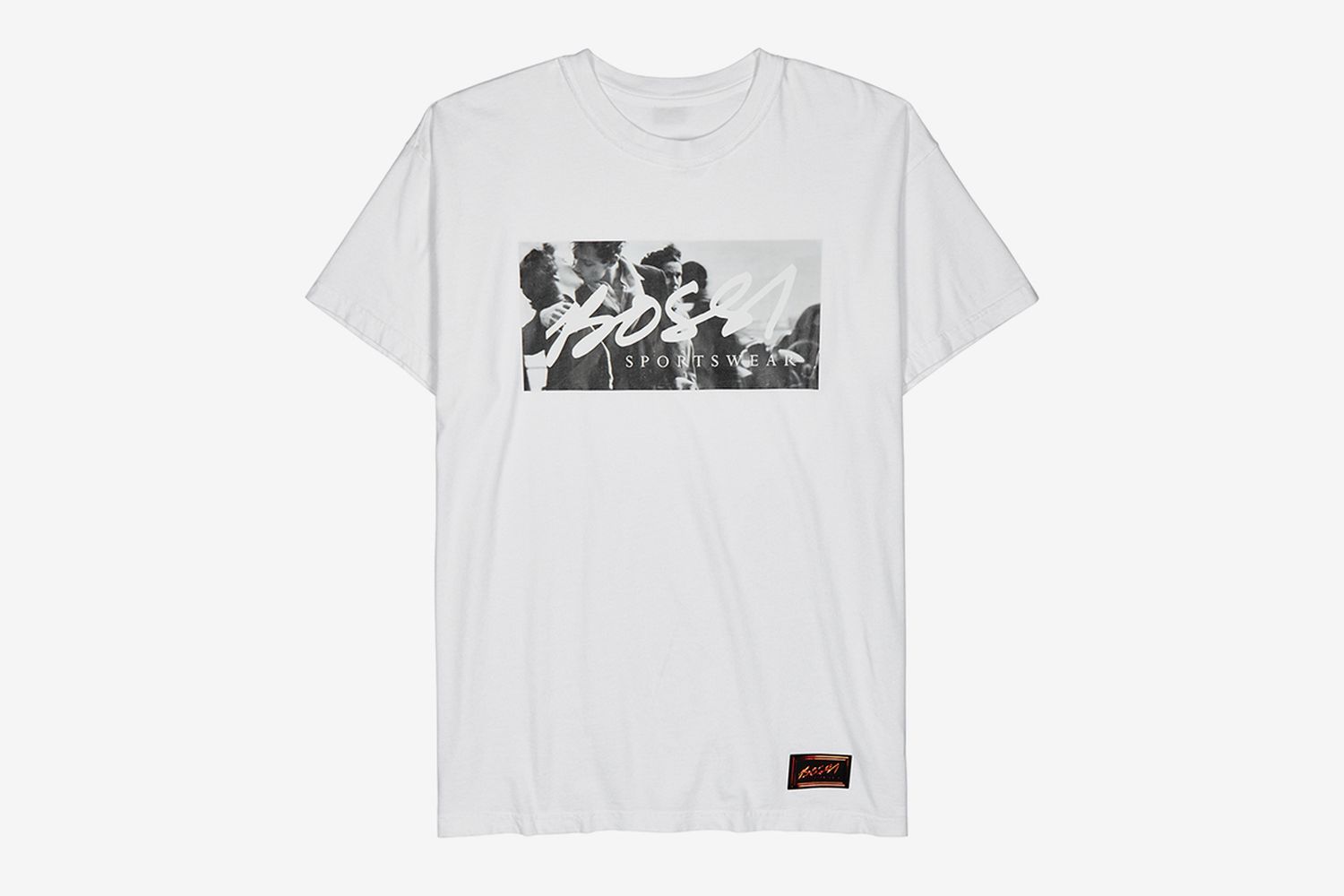 Kiss Printed Reversible Cotton T-Shirt