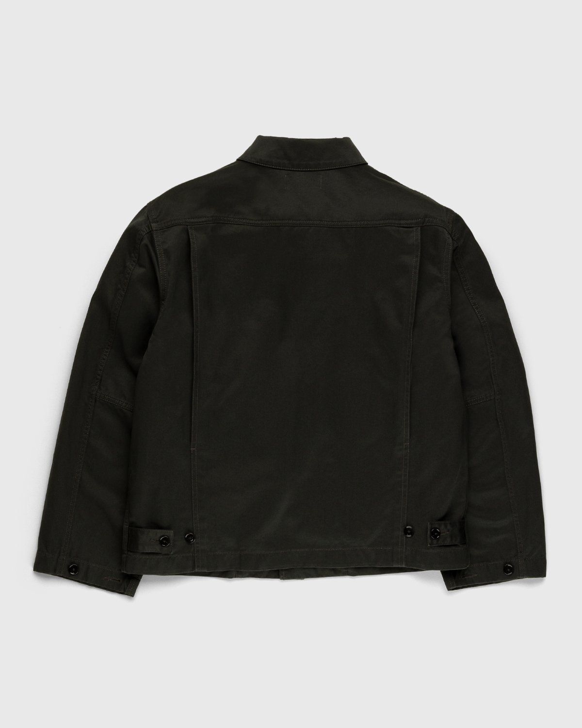 Lemaire – Boxy Blouson Dark Slate Green - Outerwear - Grey - Image 2
