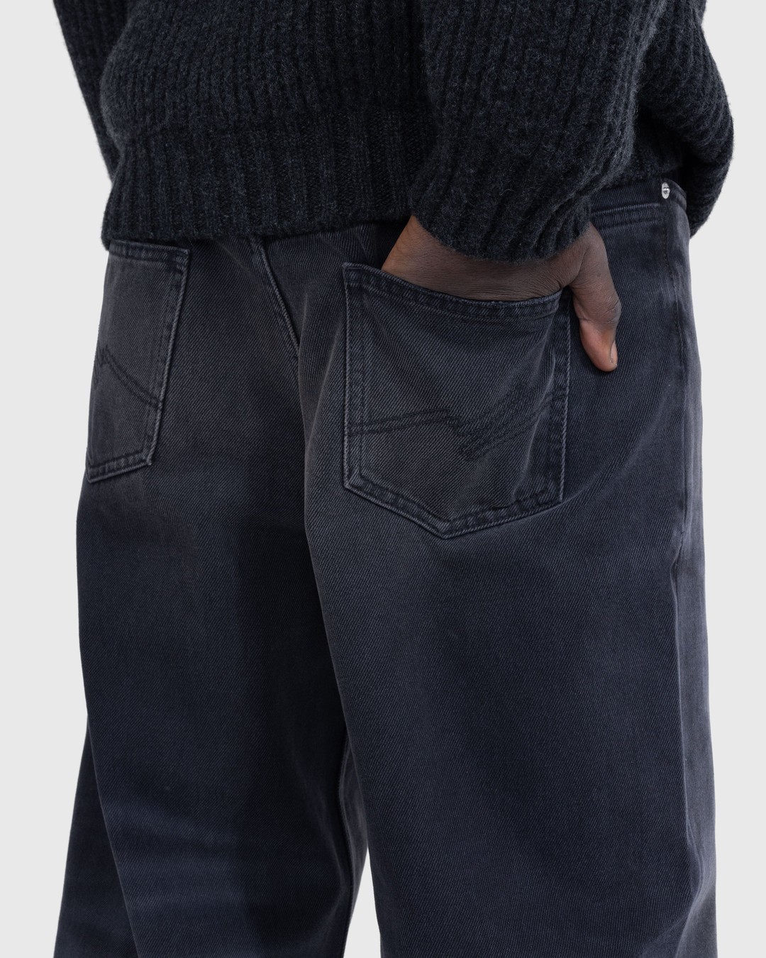 Martine Rose – Wide Leg Jean Cowboy Wash - Pants - Blue - Image 5