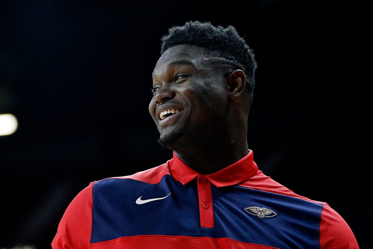 zion williamson comments nike sneaker blowout jordan brand