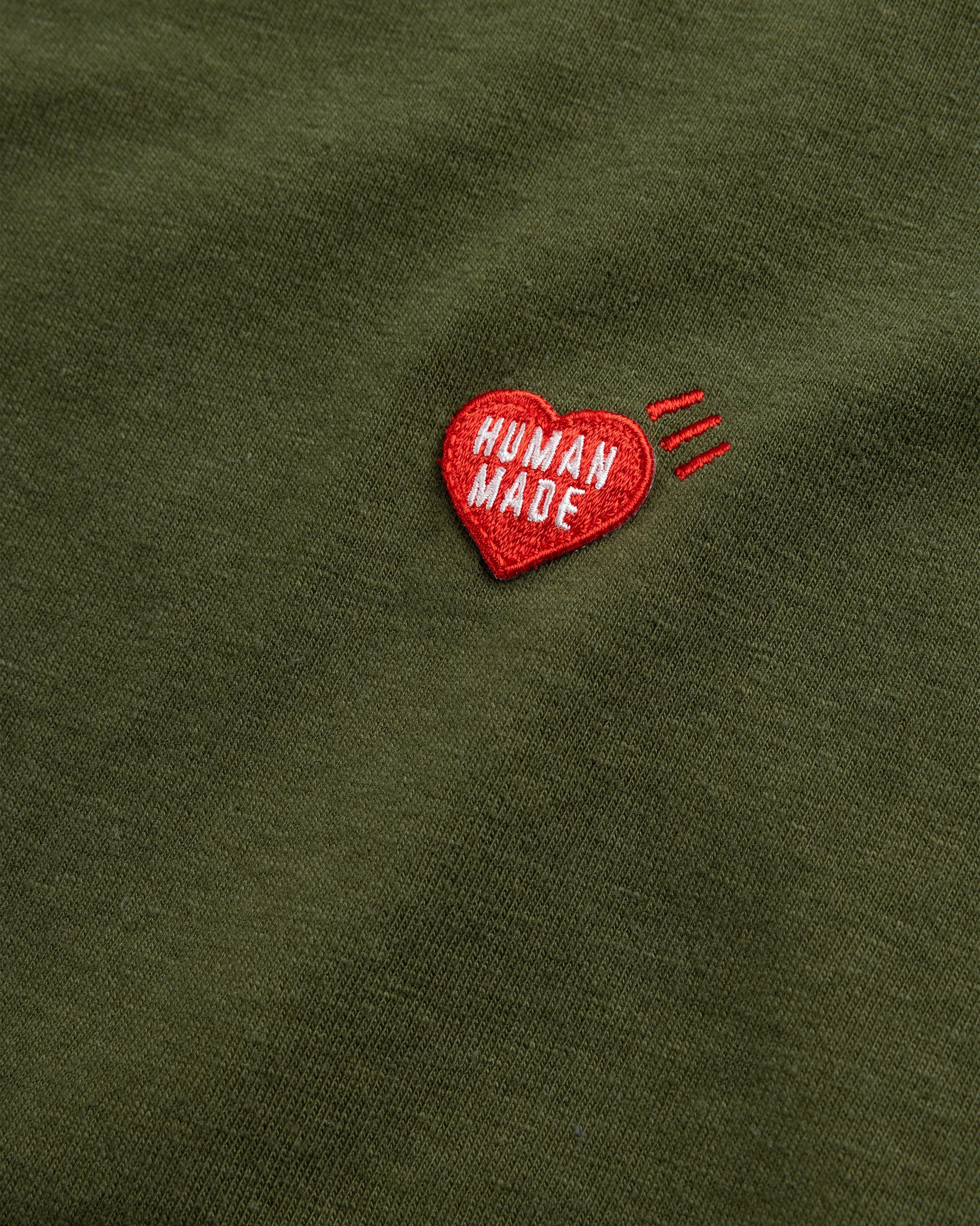 Human Made – GRAPHIC L/S T-SHIRT #1 Olive Drab | Highsnobiety Shop