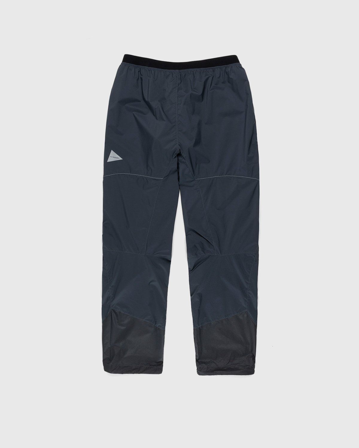 And Wander – W Weave Windy Pants Blue - Active Pants - Blue - Image 2