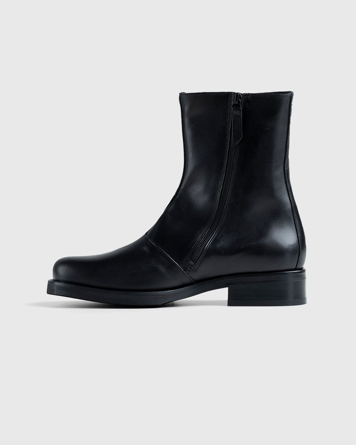 Our Legacy – Camion Boot Black - Zip-up & Buckled Boots - Black - Image 7