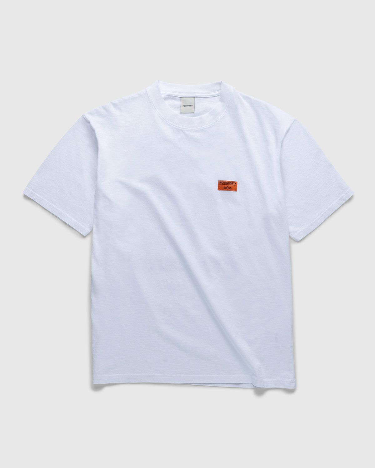BRAUN x Highsnobiety – Design und Technik T-Shirt White - Tops - White - Image 2