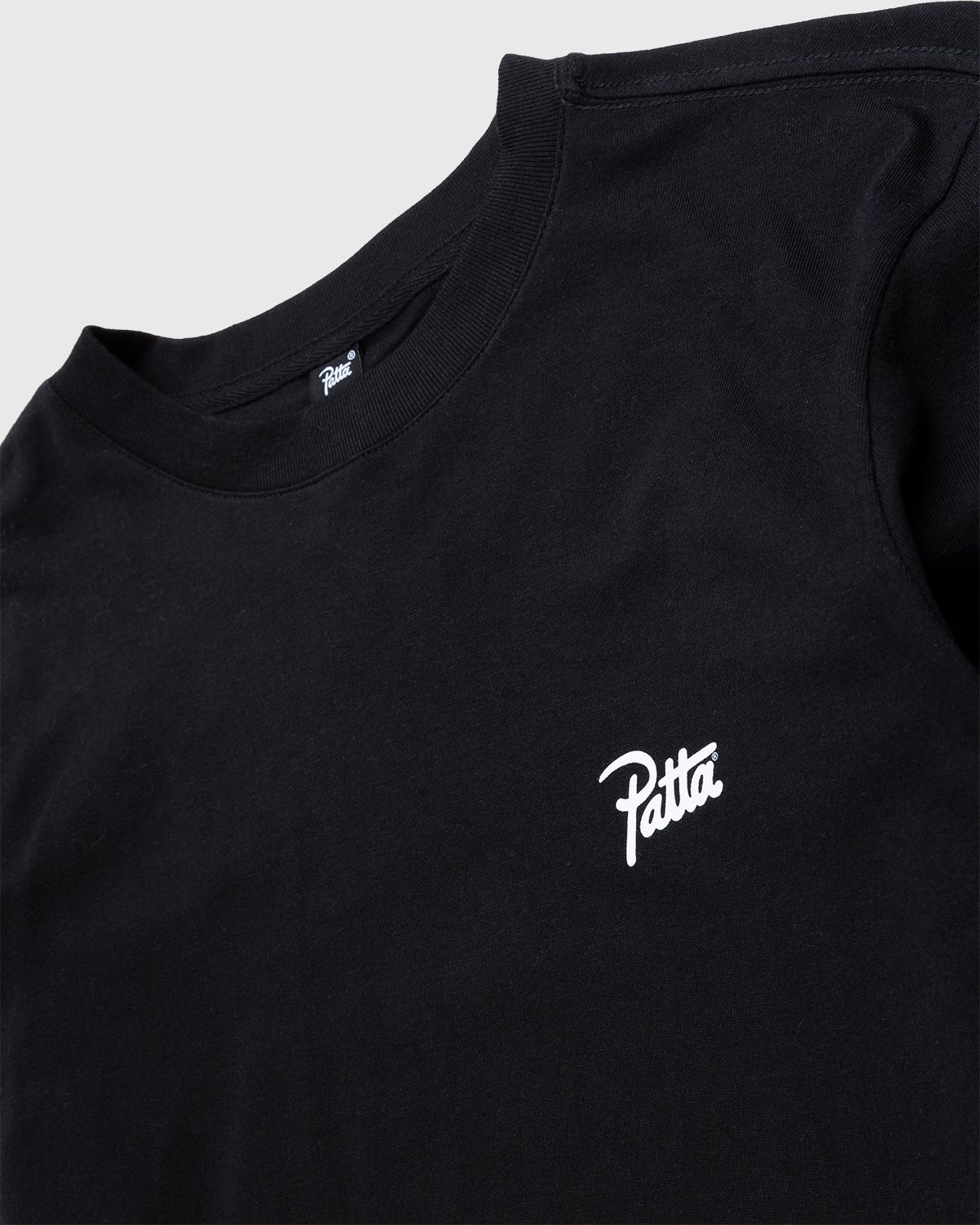 Patta – Basic Longsleeve Black - Longsleeves - Black - Image 3