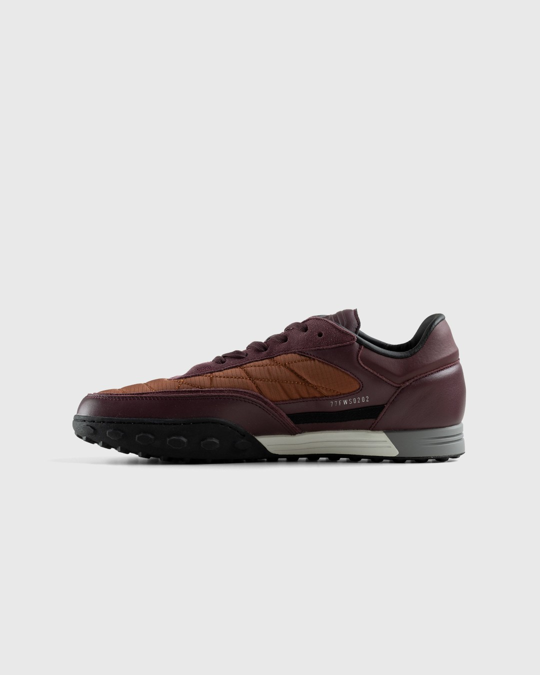 Stone Island – Football Sneaker Burgundy - Sneakers - Red - Image 2