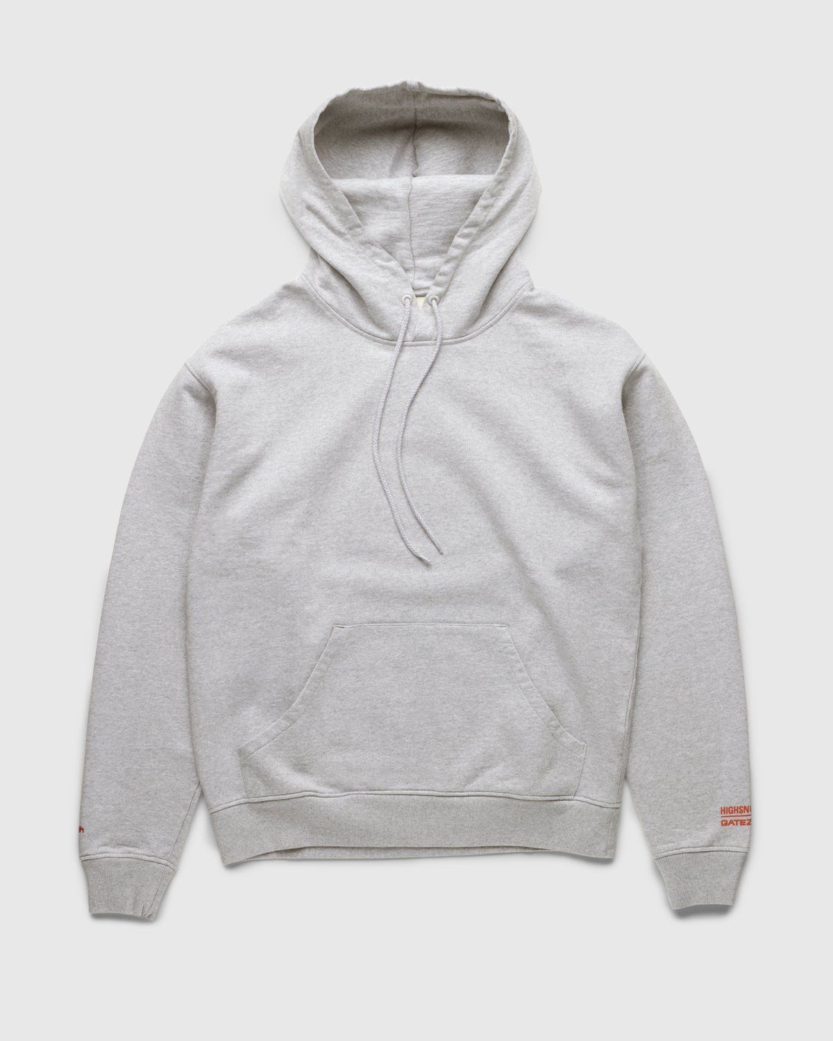 Highsnobiety – GATEZERO Crest Hoodie Grey - Sweats - Grey - Image 2