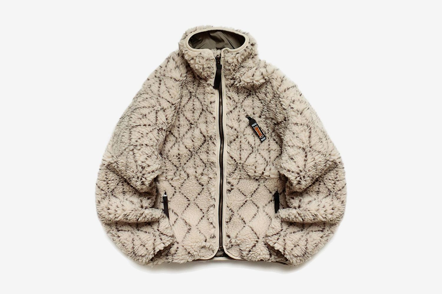 Do-Gi Sashiko Boa Fleece Reversible Jacket
