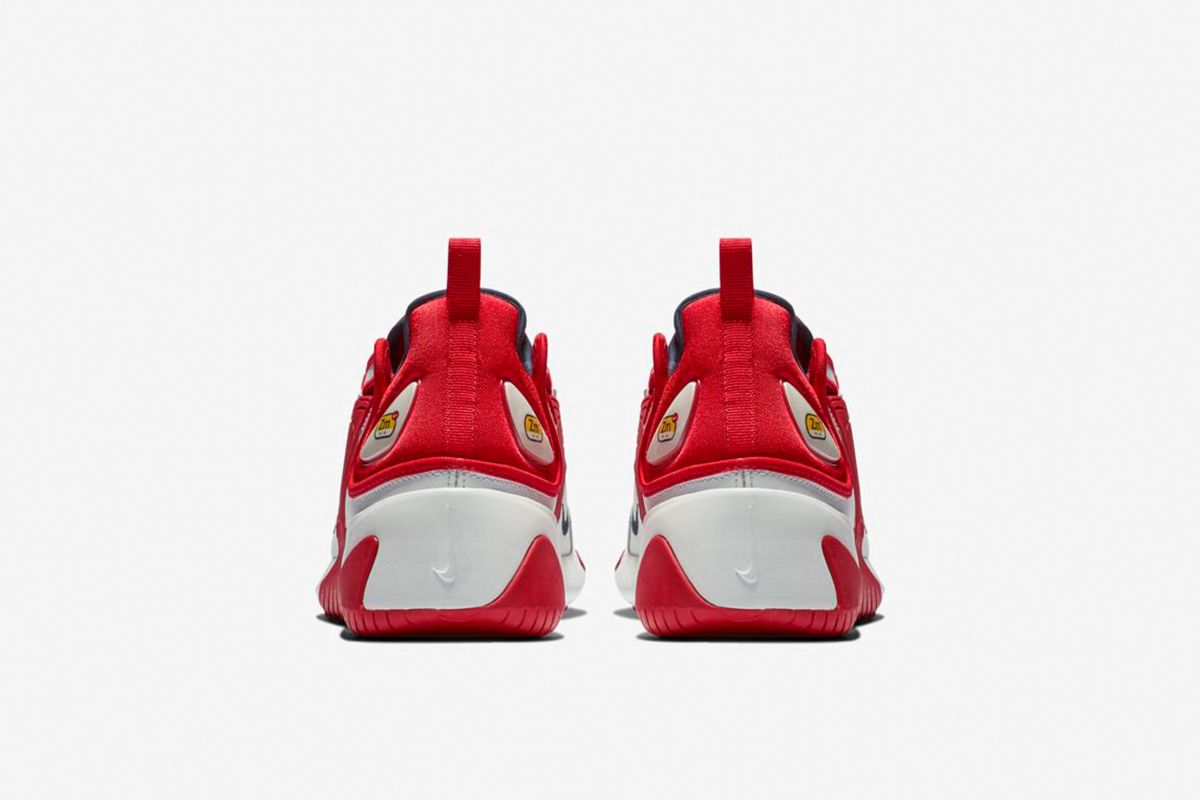 Nike zoom 2k white red yellow on sale