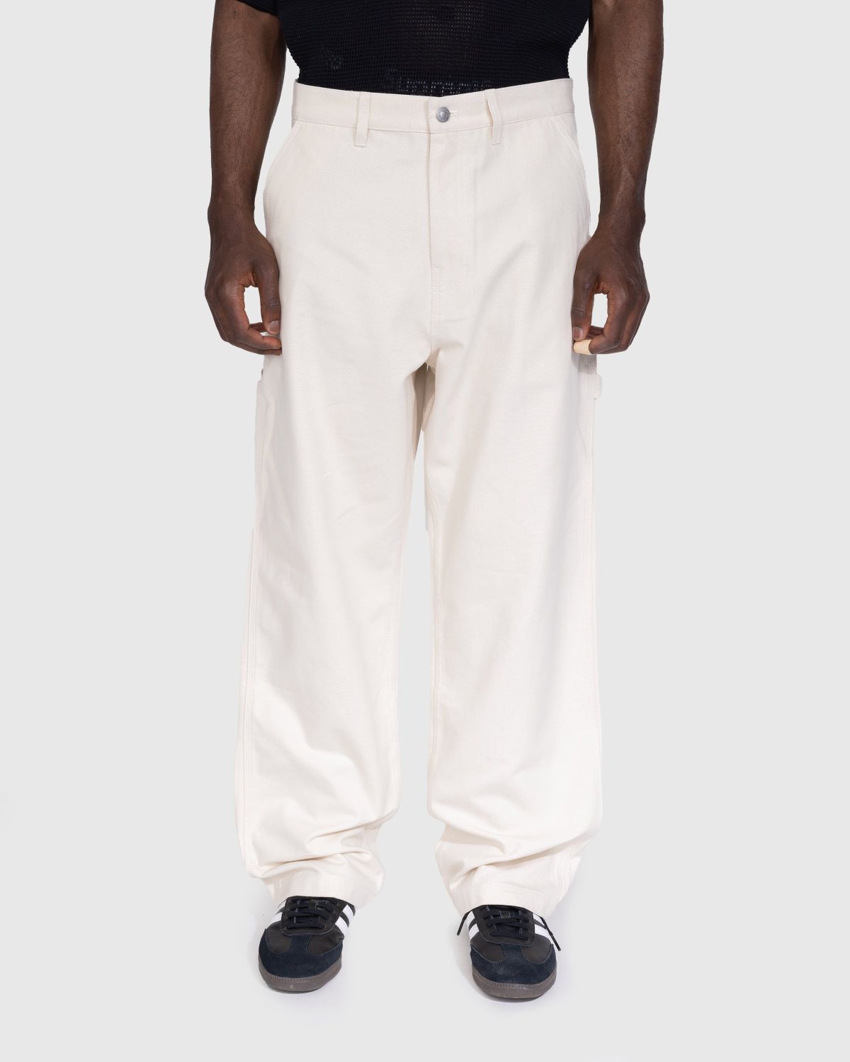Highsnobiety – Carpenter Trouser Natural - Pants - Beige - Image 2