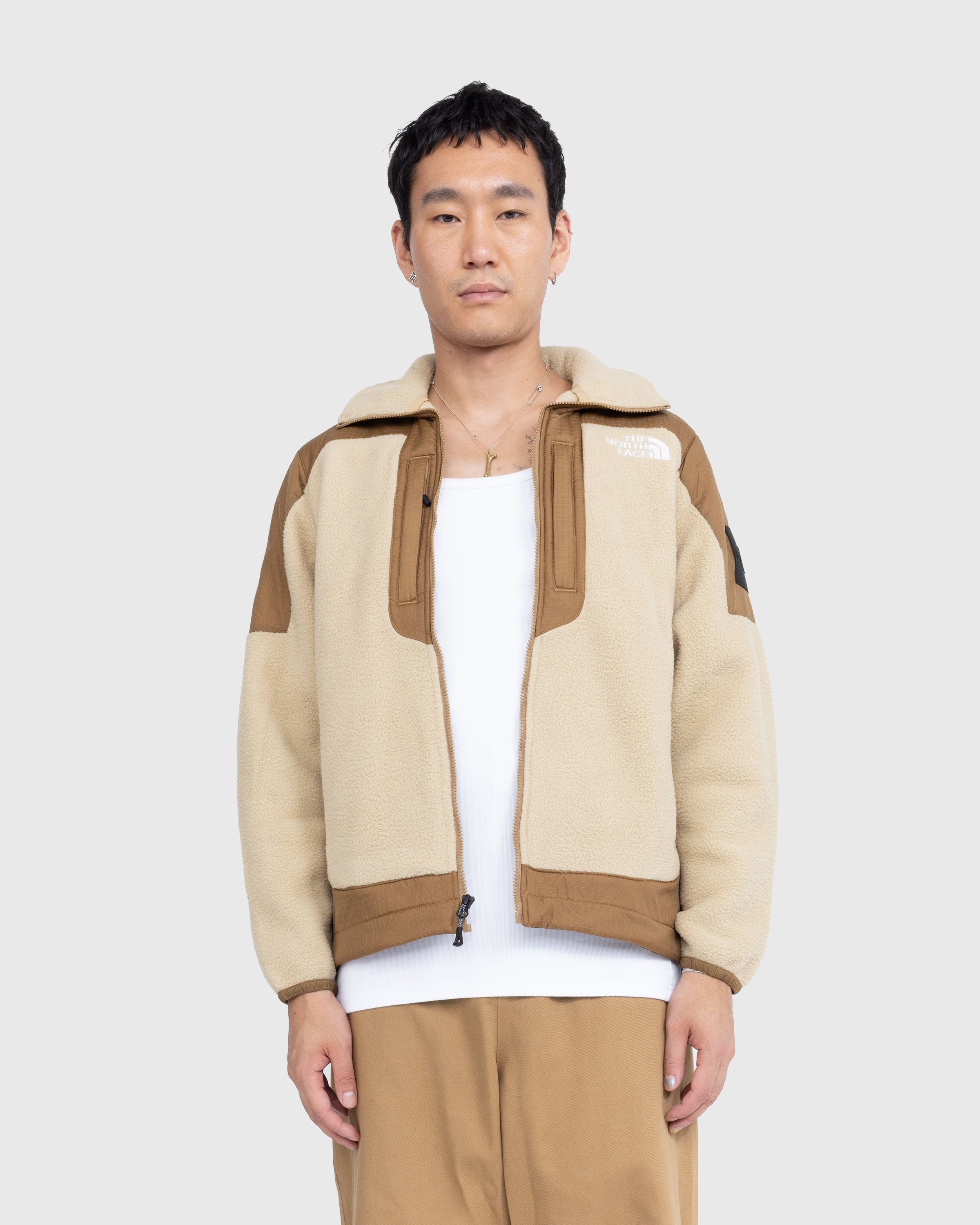 The North Face Fleeski Y2K Jacket Khaki Stone Utility Brown