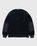 Stone Island – Corduroy Crewneck Navy Blue - Sweats - Blue - Image 2