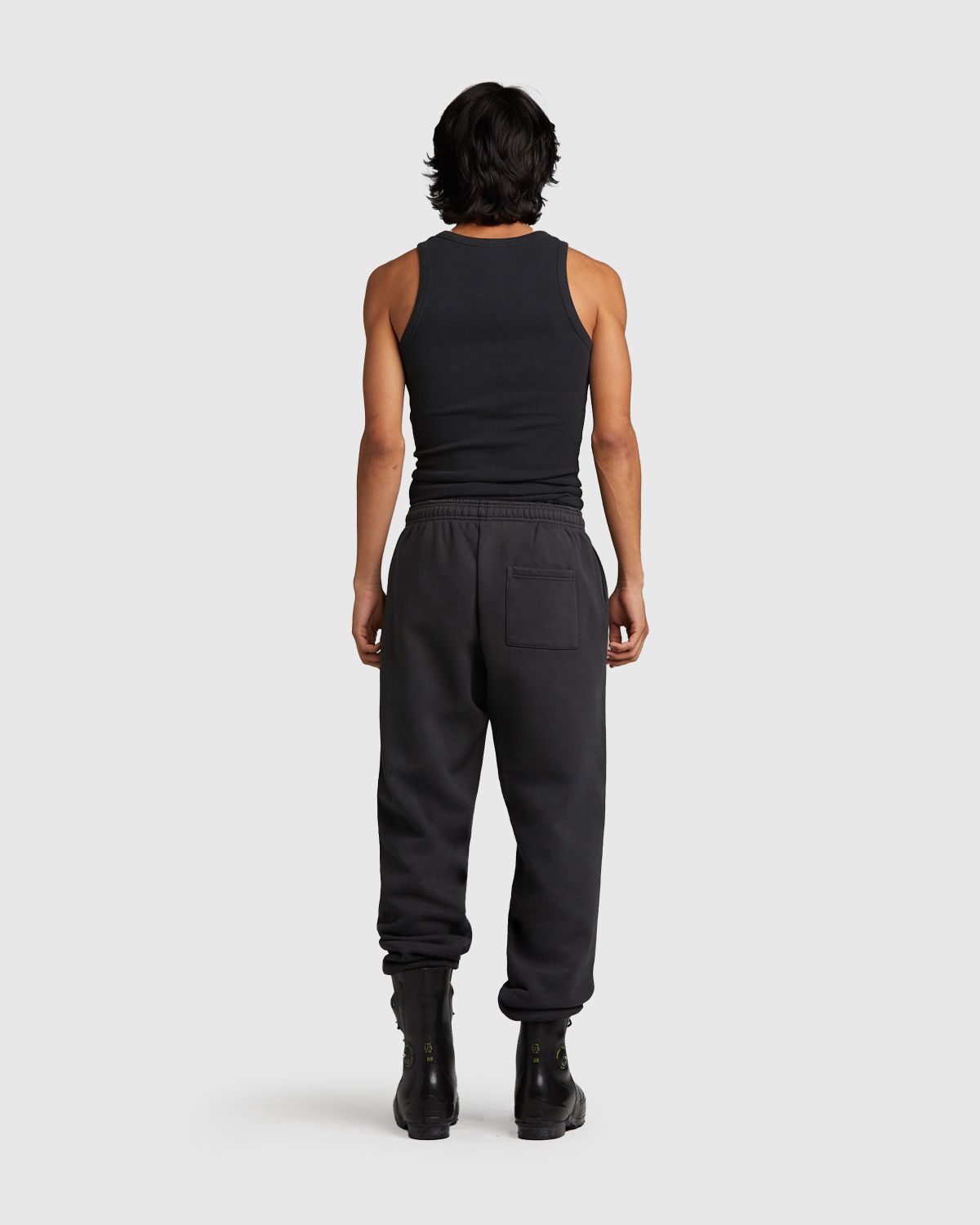 Entire Studios – Rib Tank Tar - Tops - Black - Image 5