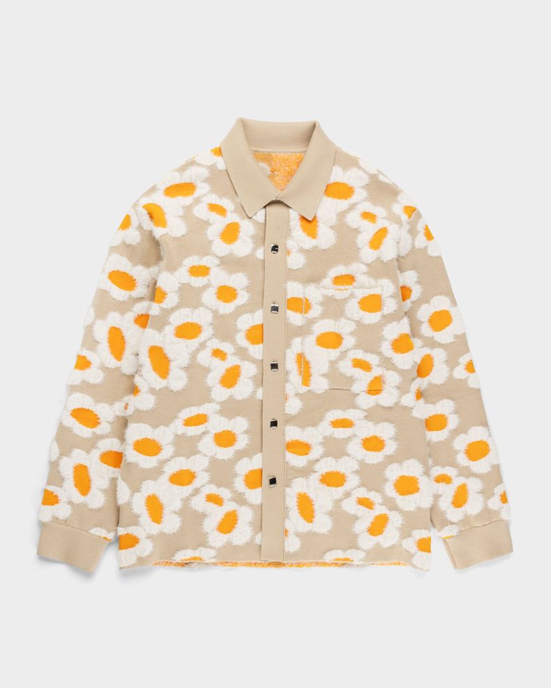 JACQUEMUS – La Chemise Neve Fleurs