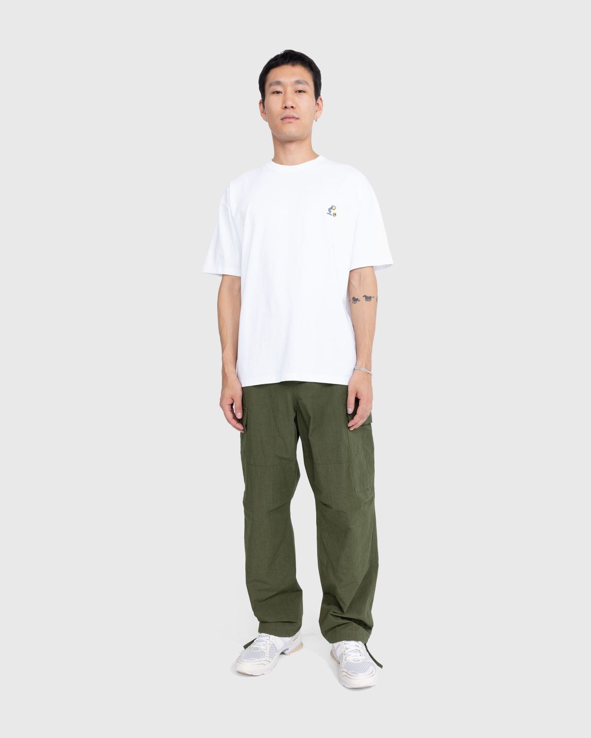 Highsnobiety x Pixar – Logo T-Shirt White  - Tops - White - Image 4