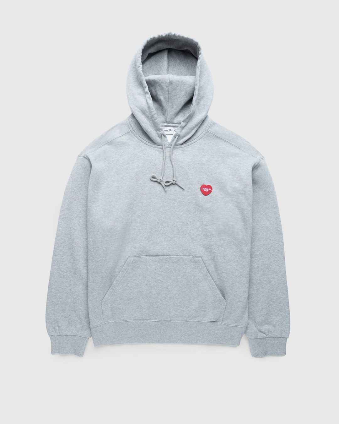 Carhartt WIP Hooded Heart Sweatshirt Grey Heather Highsnobiety