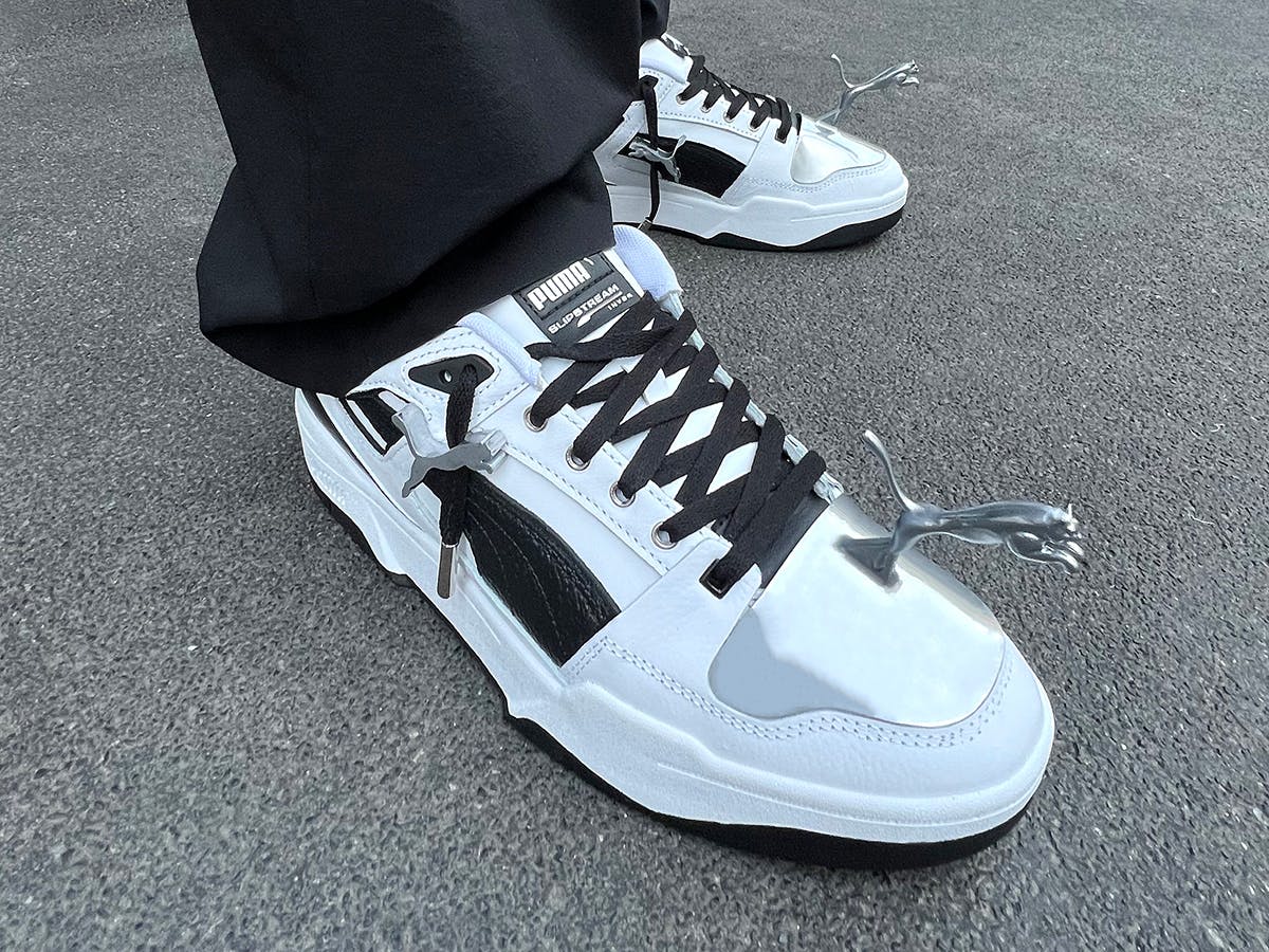 puma slipstream leather sneakers