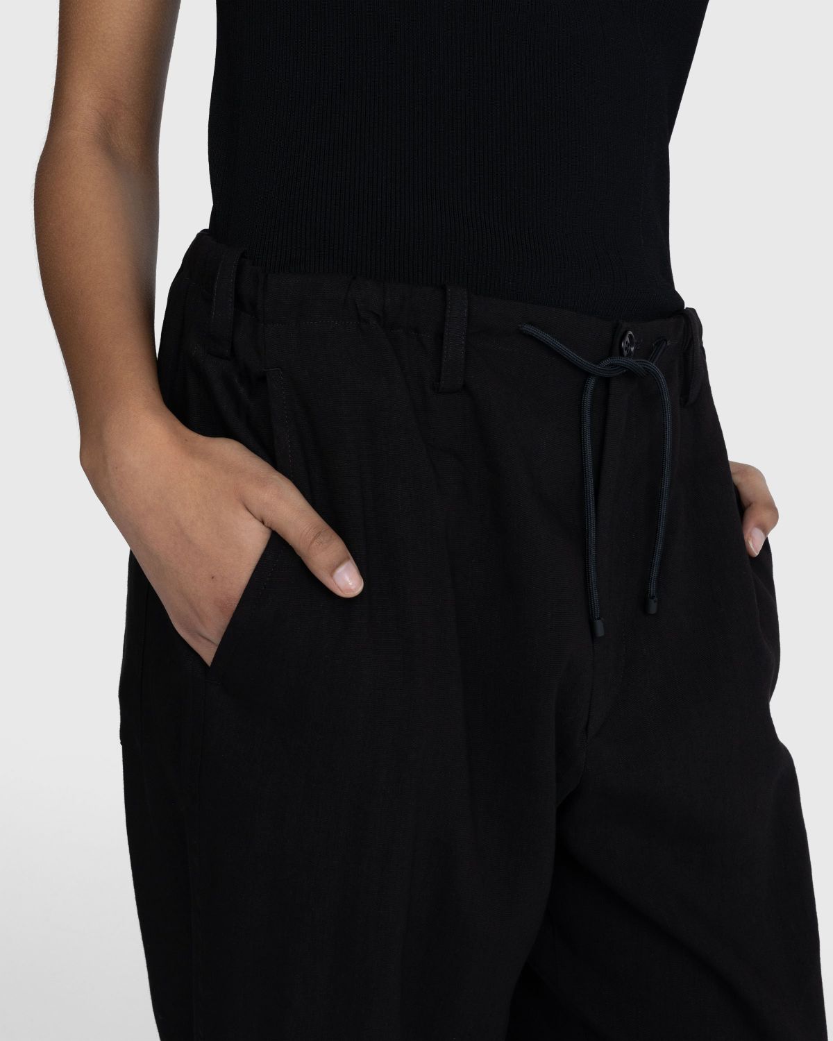 Dries van Noten – Penny Pants Black - Trousers - Black - Image 5
