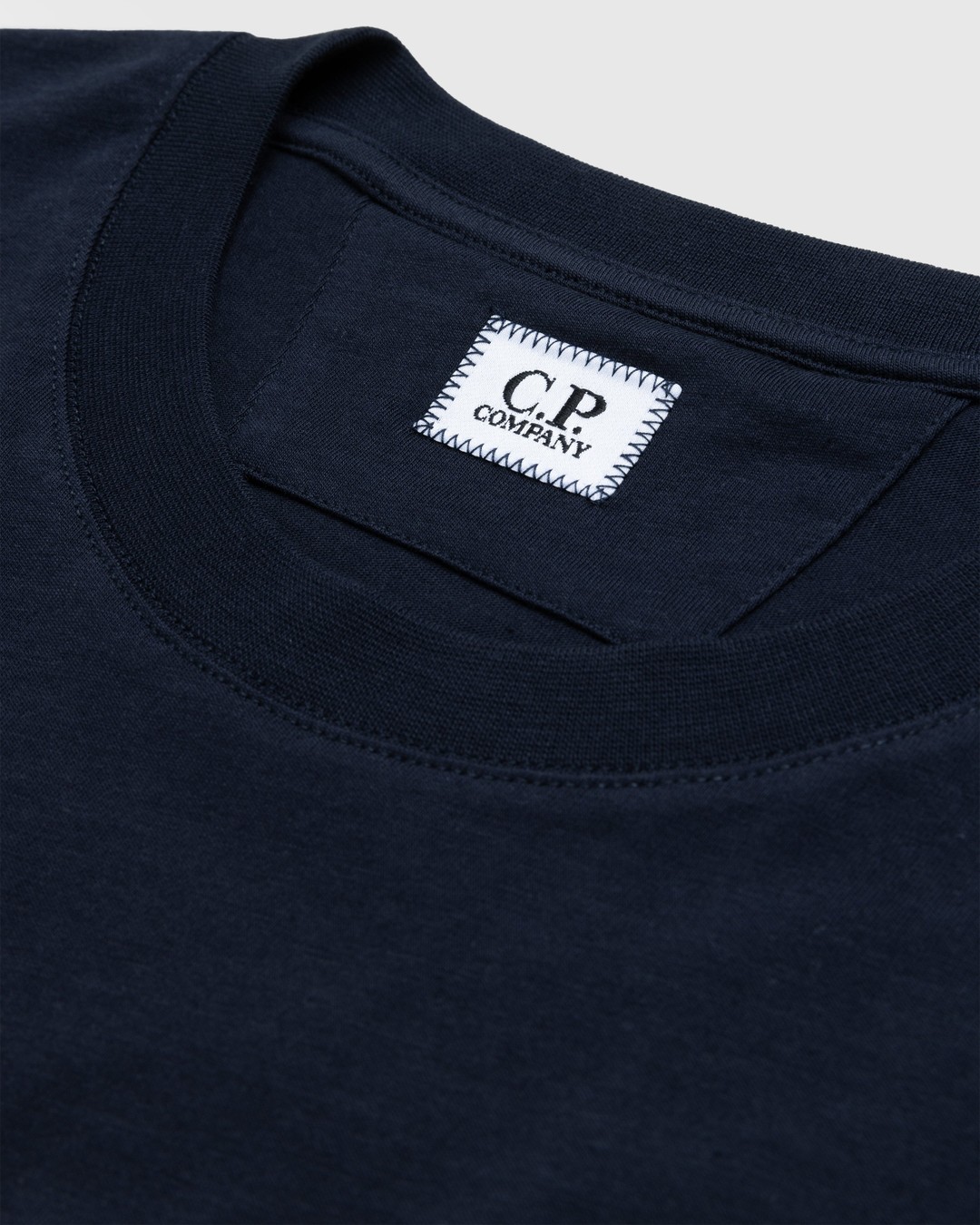 C.P. Company – 30/1 Logo T-Shirt Blue - T-Shirts - Blue - Image 5