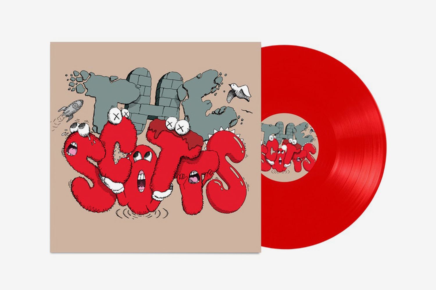 The Scotts KAWS Vinyl II 12" Red