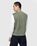 C.P. Company – Mercerized Heavy Jersey Mixed Zipped Vest Green - Outerwear - Green - Image 3