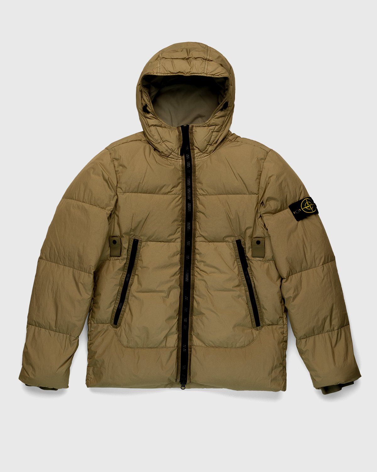 Stone Island – Real Down Jacket Natural Beige - Outerwear - Beige - Image 1
