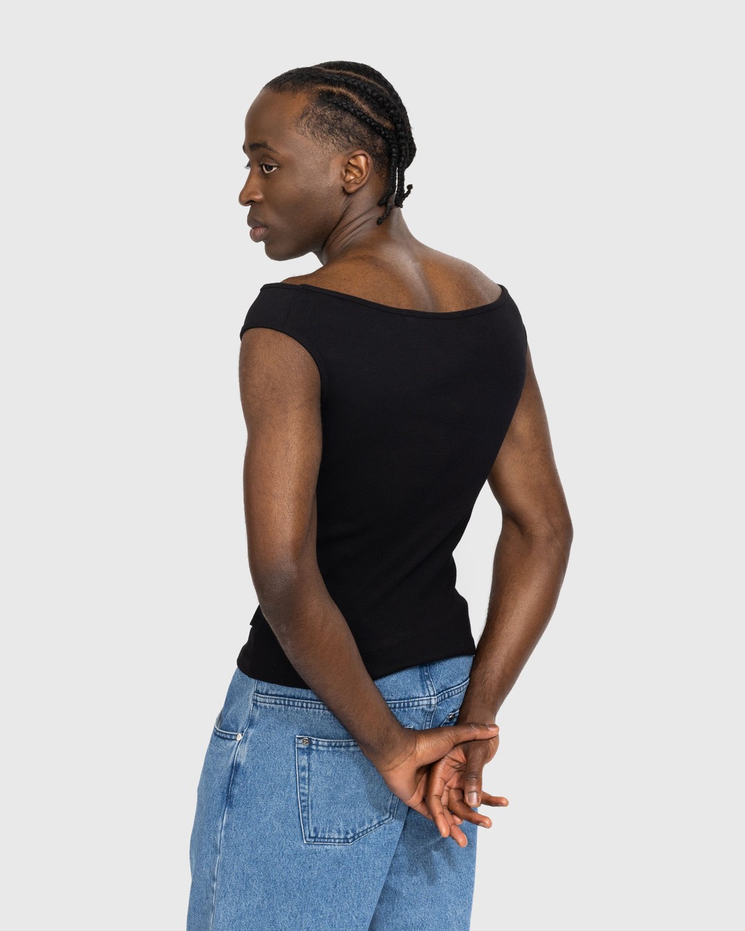 GmbH – Celil Tank Top Black - Tops - Black - Image 3
