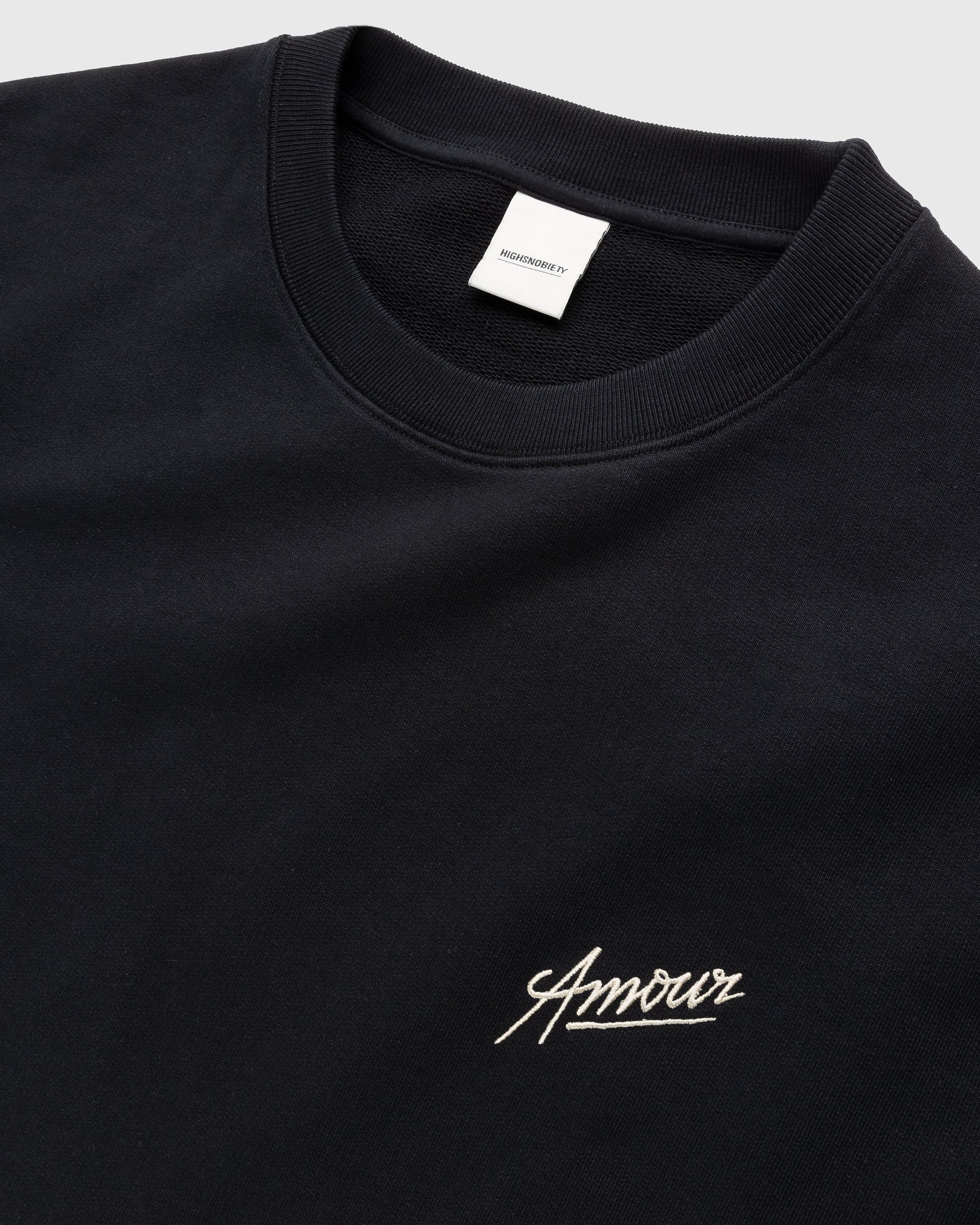Hotel Amour x Highsnobiety – Not In Paris 4 Crewneck Black - Sweats - Black - Image 5