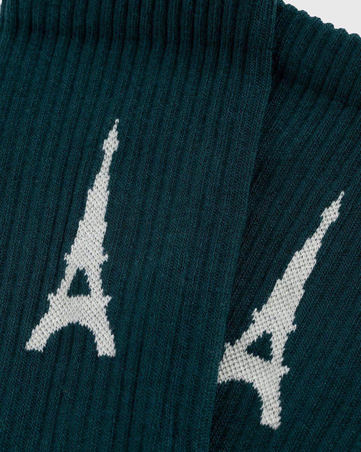 Highsnobiety – Not in Paris 5 Paris Socks Green - Socks - Green - Image 3