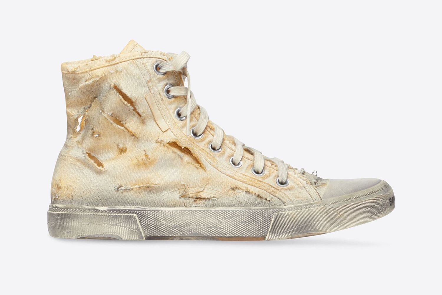 Paris High Top Sneaker Full Destroyed