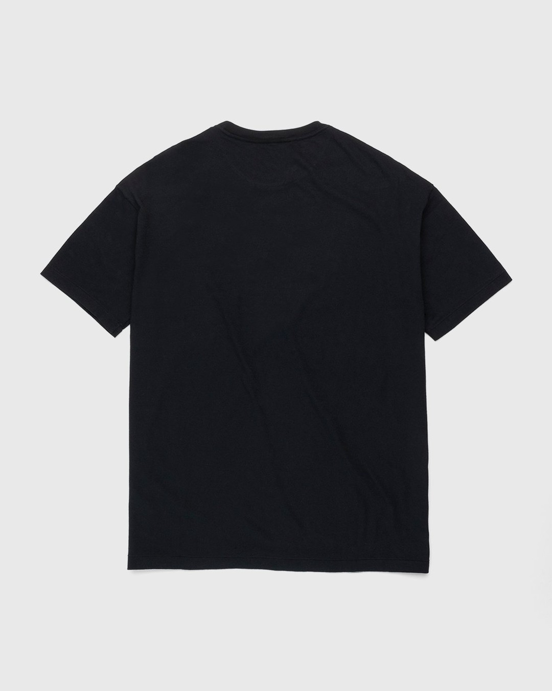 Auralee – Raw Jersey T-Shirt Black - Tops - Black - Image 2