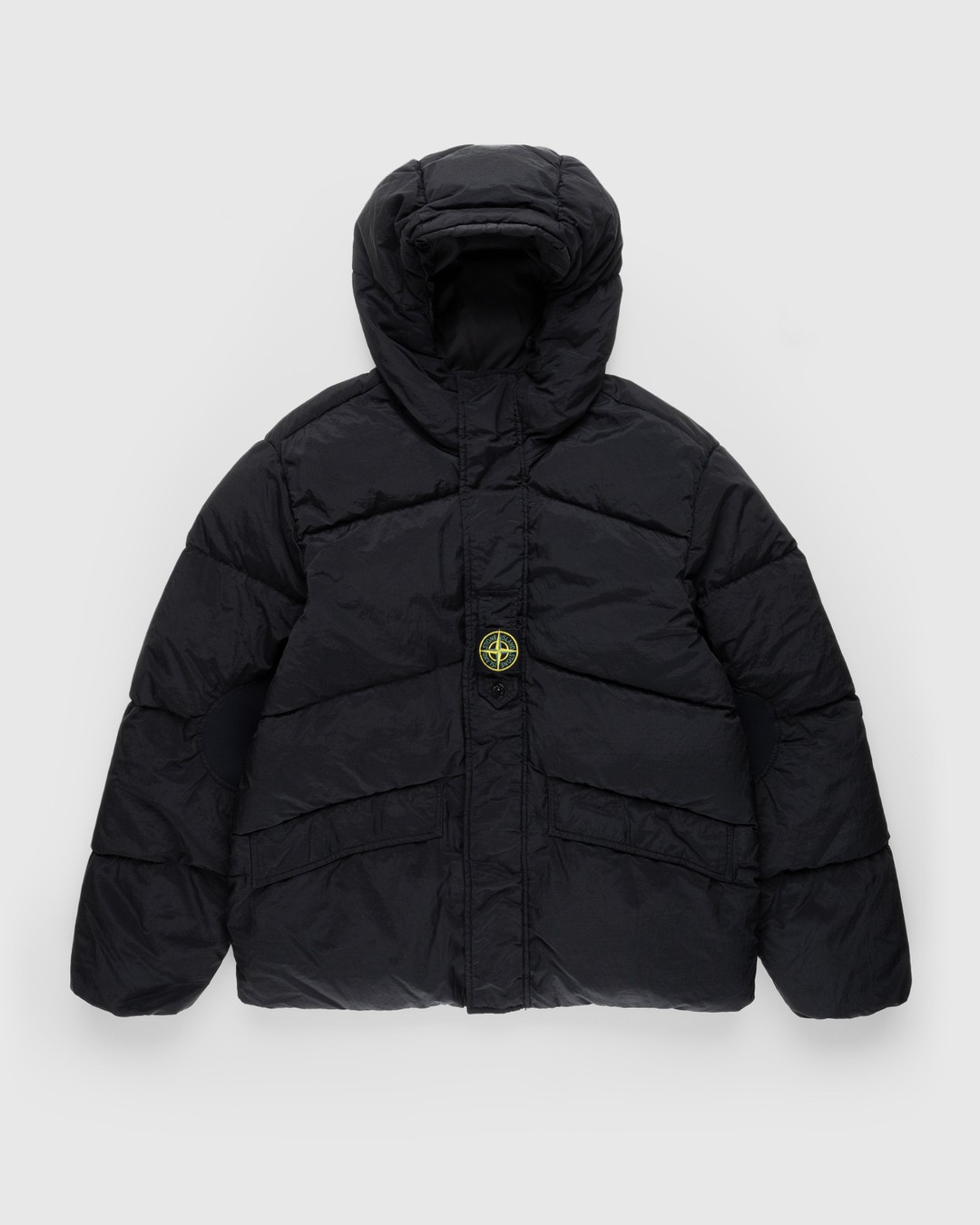 Stone Island – Reversible Nylon Metal Down Jacket Black - Outerwear - Black - Image 1