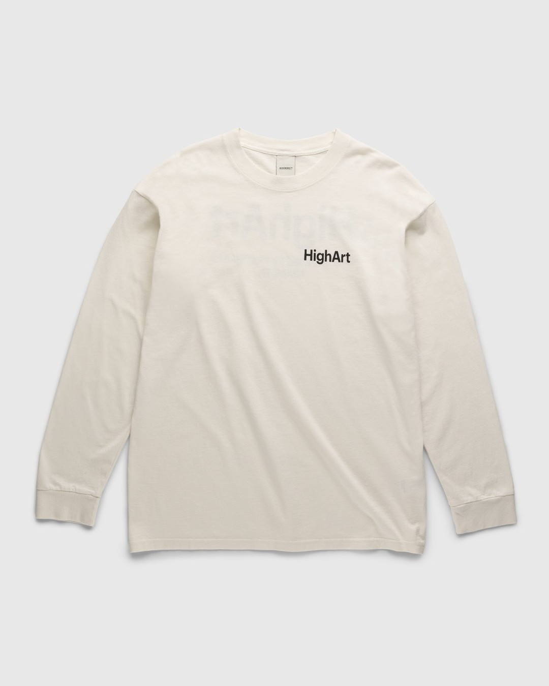 Highsnobiety – HIGHArt Longsleeve White - Longsleeves - White - Image 2