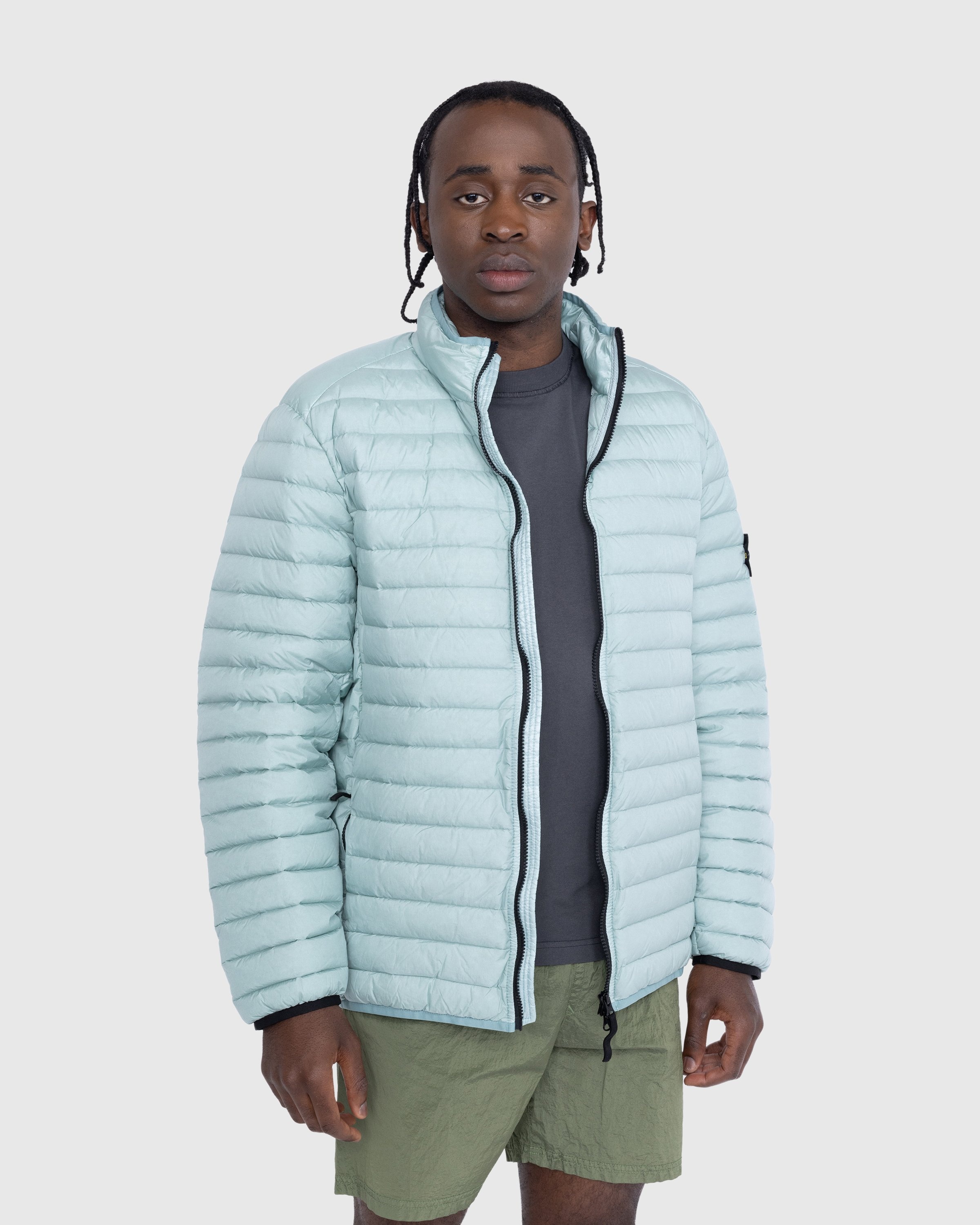 Stone Island Giubbotto Blue 781541524 Highsnobiety Shop